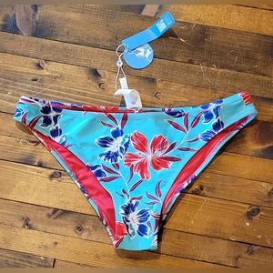 NWT Cupshe Floral Bikini Bottoms Size L